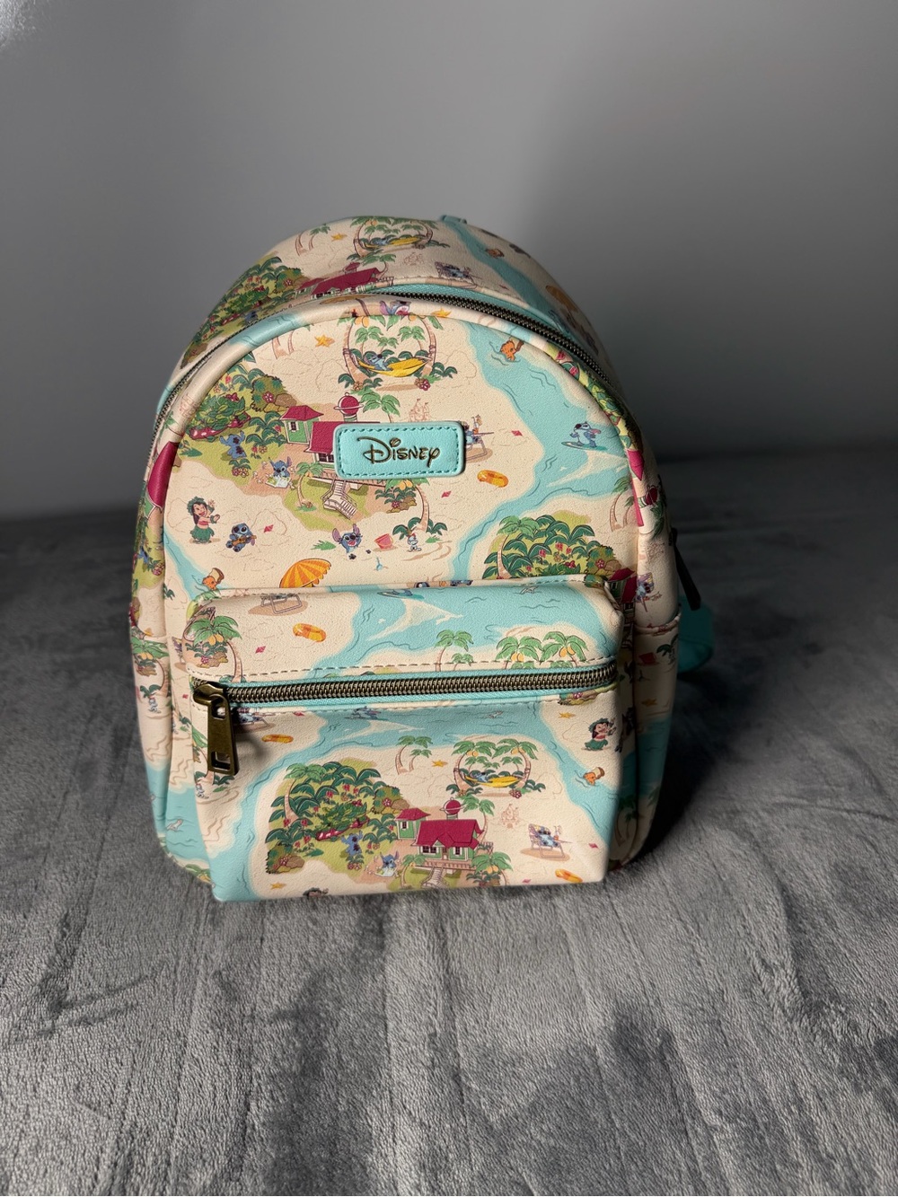 Loungefly Disney Island Map Mini Backpack Lilo & Stitch